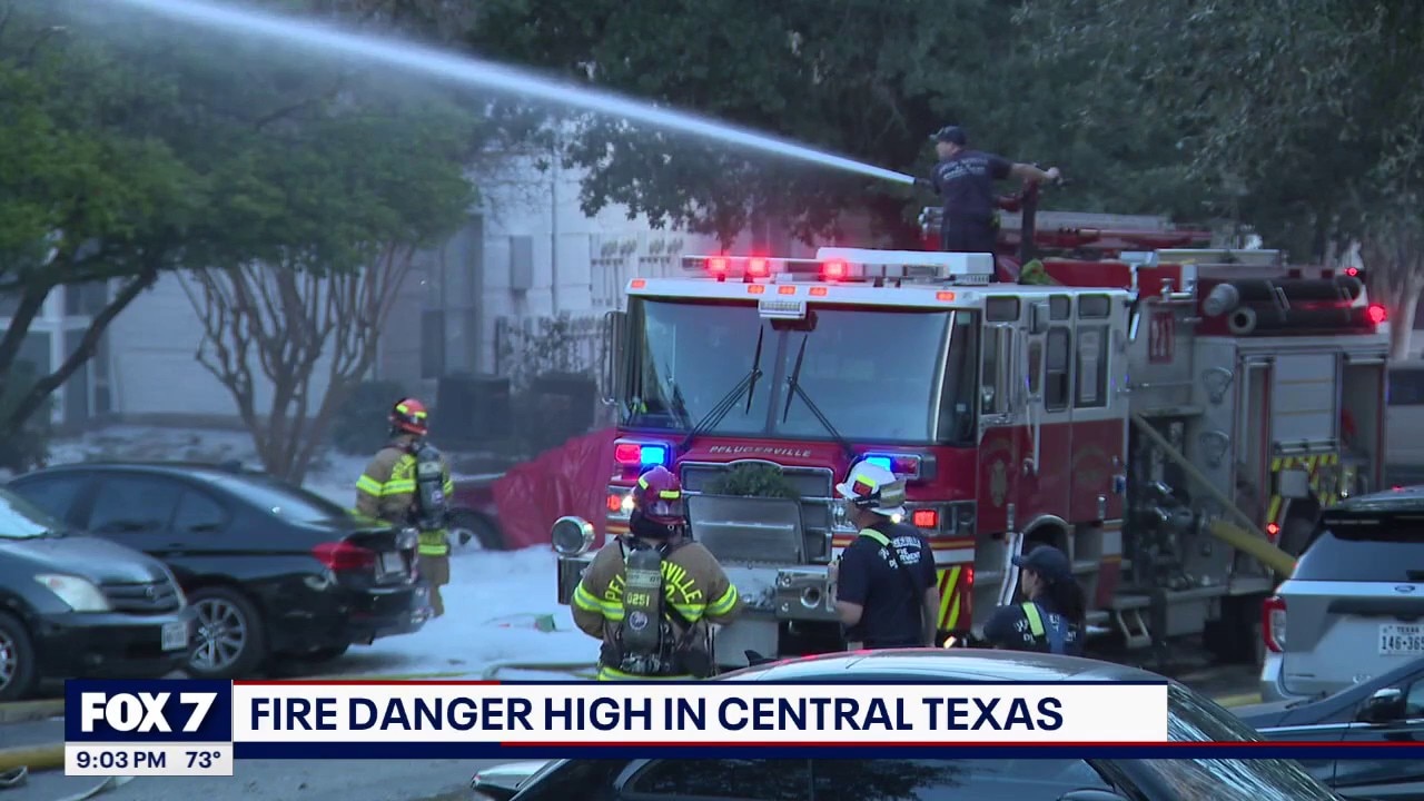 PREVIOUS COVERAGE: Fire danger rises in Central Texas due to warm winds