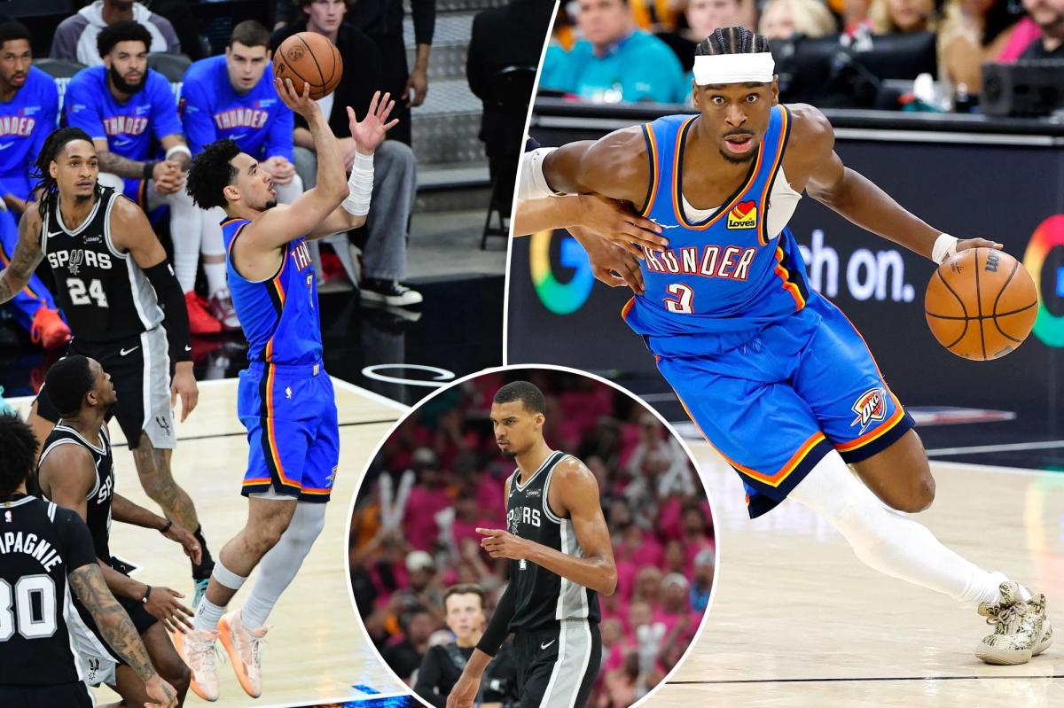 Thunder climb out of early hole to beat Spurs