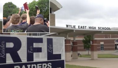 Outrage over Qurans and Hijabs at Texas school fuels Bible revival outside school gates