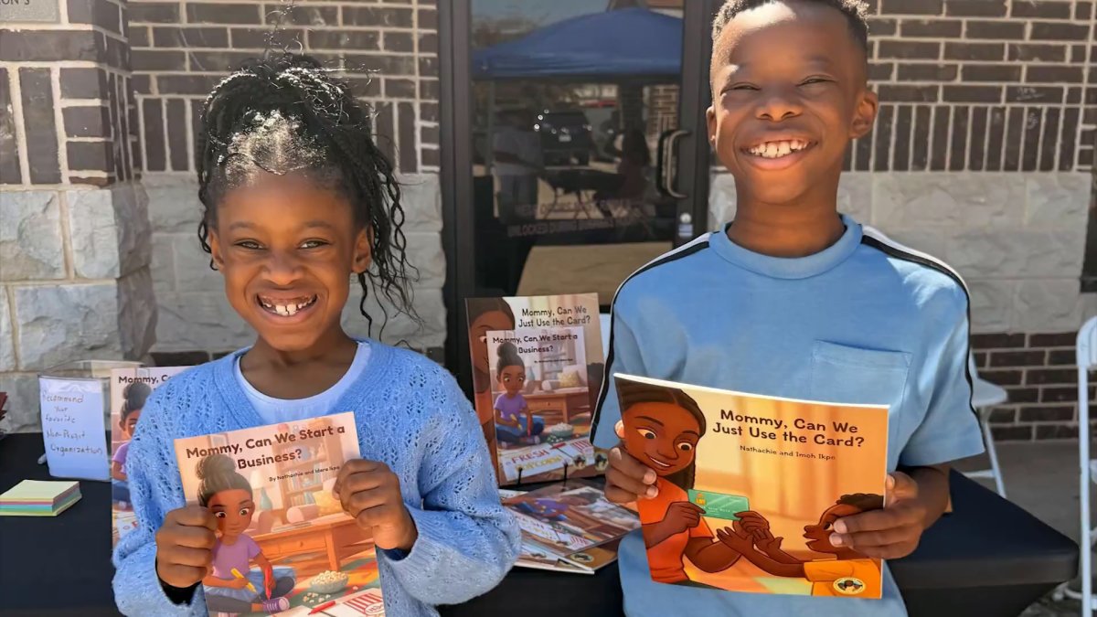 Young Dallas authors donate books on financial education – NBC 5 Dallas-Fort Worth