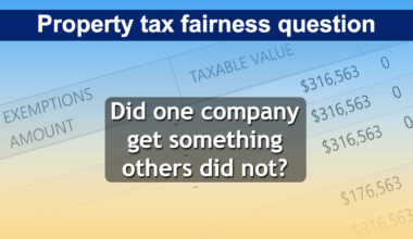 Are accusations that company played property tax process to gain advantage a one-time issue or burgeoning problem?