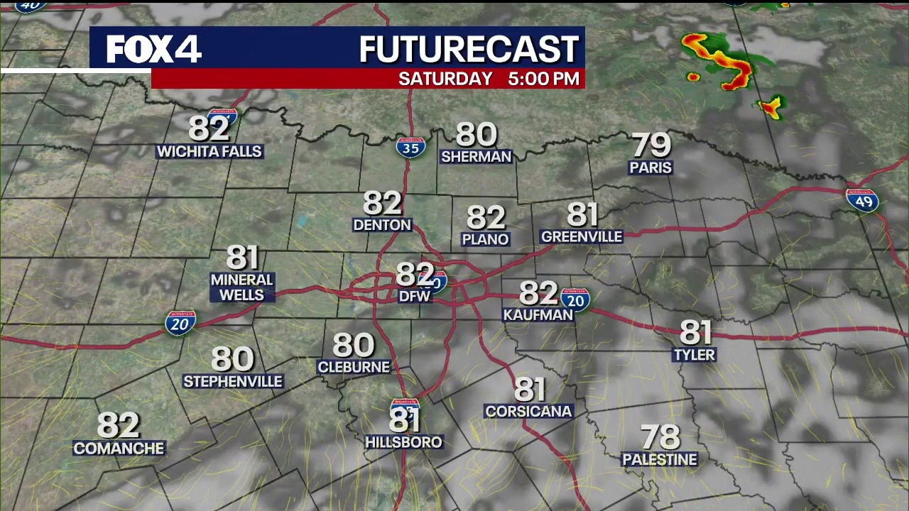 Dallas weather: May 23 morning forecast