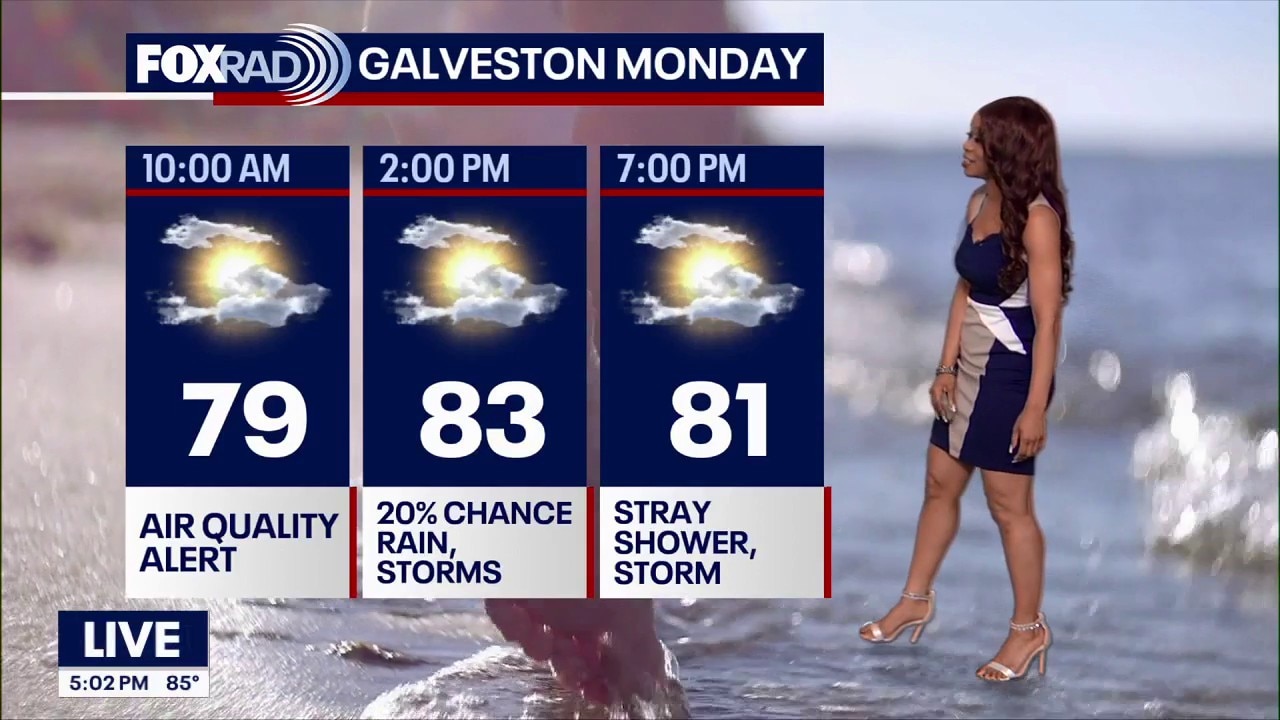 Houston weather: May 24 evening forecast