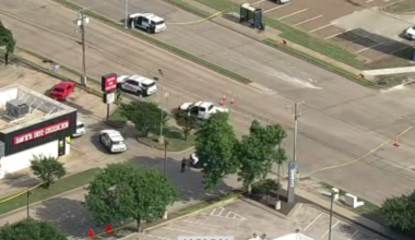 Robbery suspect taken to hospital after shot by officers in Richardson, police say
