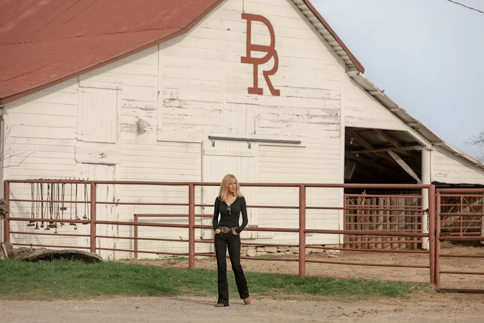 Kelly Reilly as Beth Dutton in "Dutton Ranch."