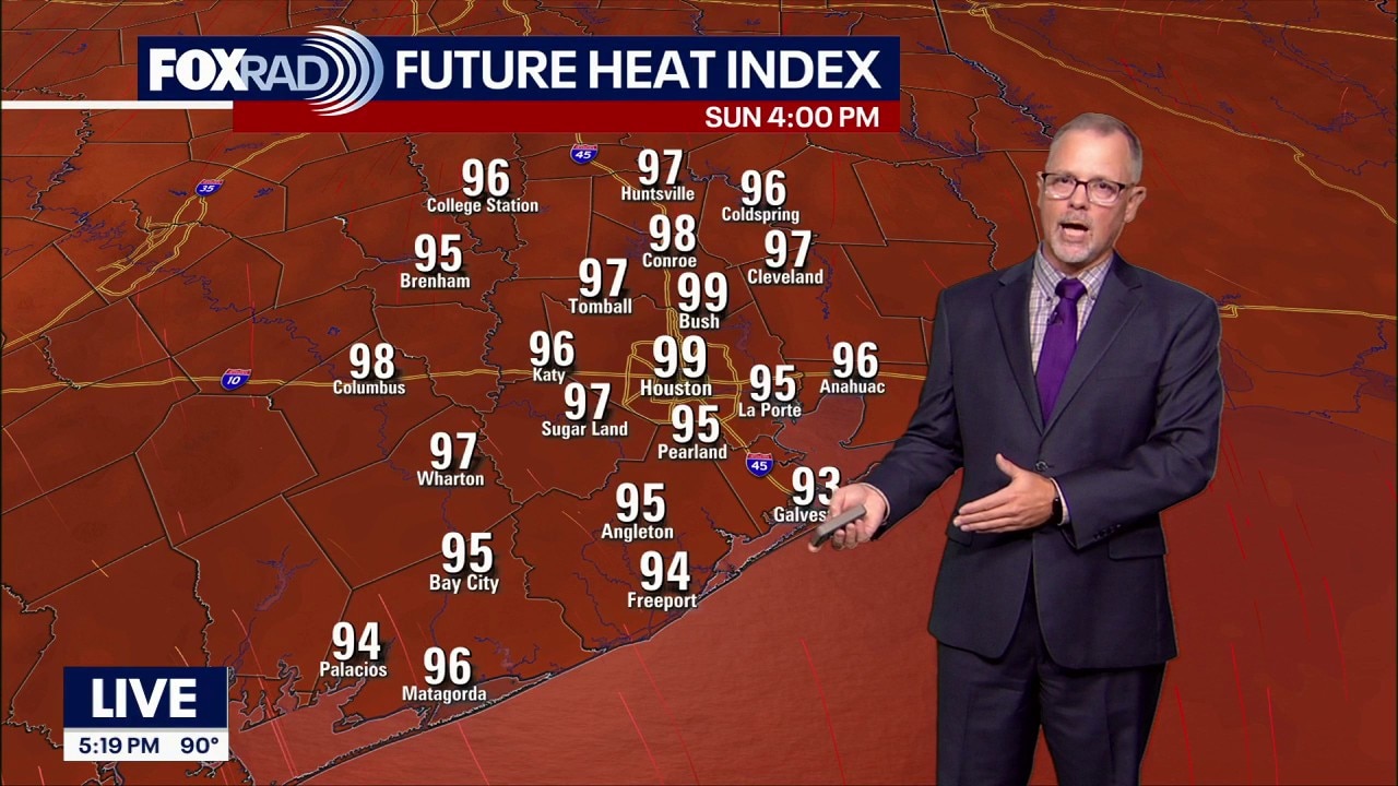 Houston weather: May 30 evening forecast