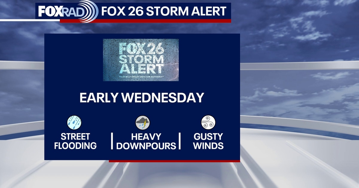 Houston weather: Storms possible overnight, Severe Thunderstorm Watch