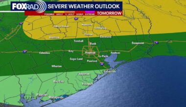 Houston weather: Scattered storms possible on Wednesday