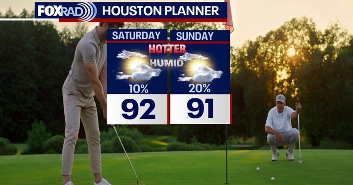Houston weather: Hot, humid weekend before rain chances return