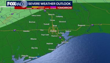 Houston weather: Rain, storms possible this weekend