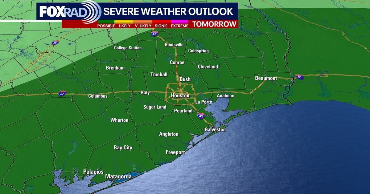 Houston weather: Rain, storms possible this weekend