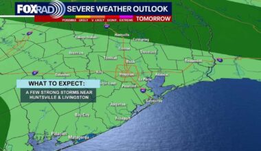 Houston weather: Low storm, flood chances before Mother's Day