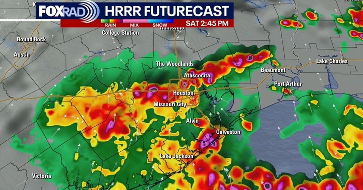 Houston weather radar: FOX 26 Storm Alert for Saturday