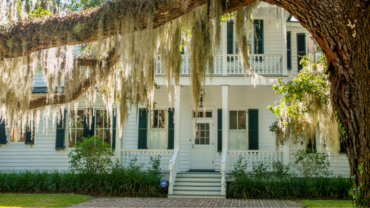 A home is seen in Beaufort, South Carolina.