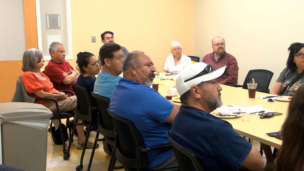 Stroke survivor support group at UMC El Paso's main campus.