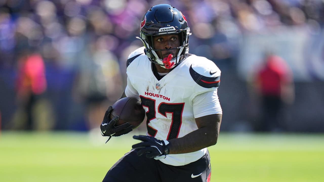 Texans RB Woody Marks on Houston adding David Montgomery: 'I'm very excited'