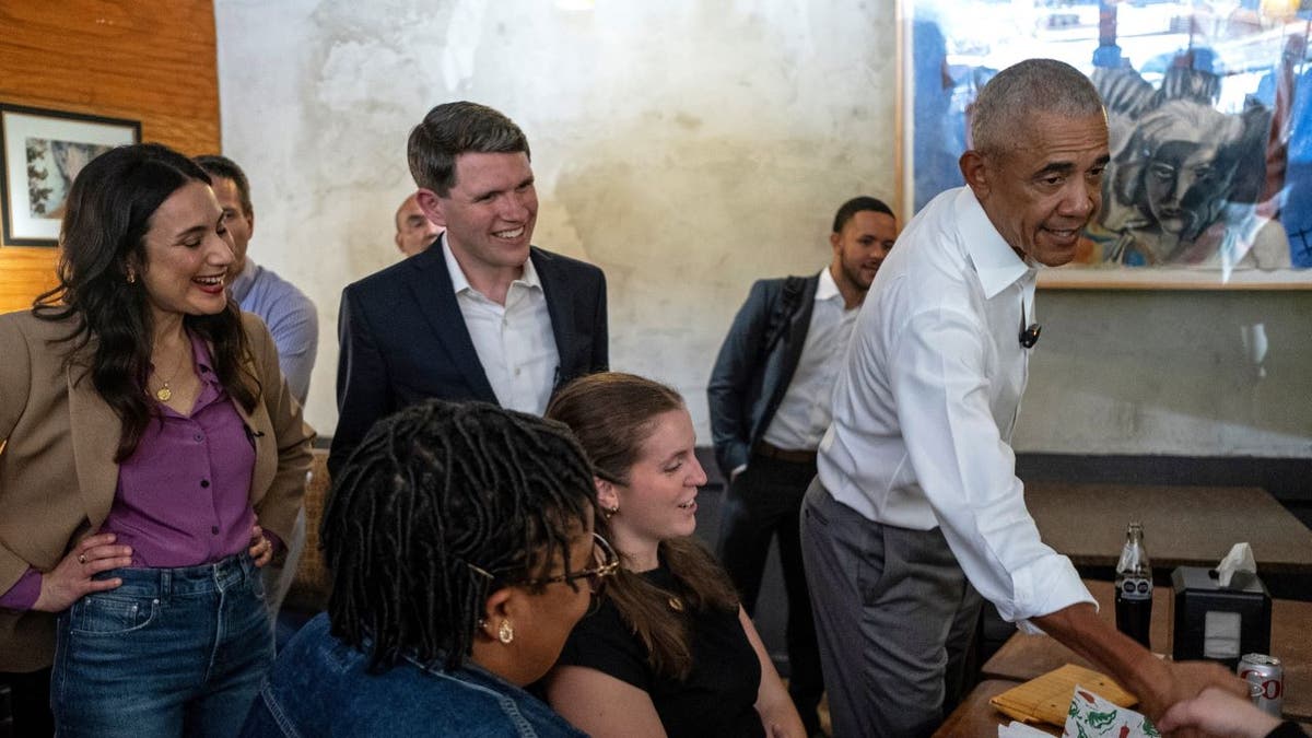 James Talarico and Barack Obama