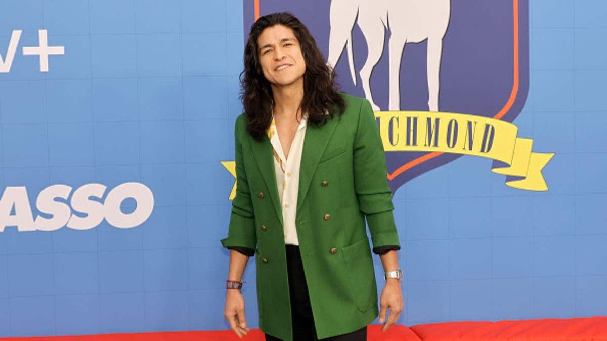 Cristo Fernandez on the carpet