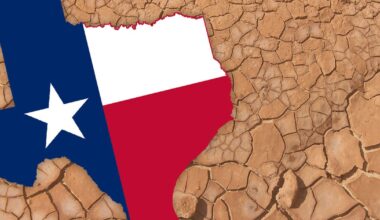 How bad is the drought in Texas?