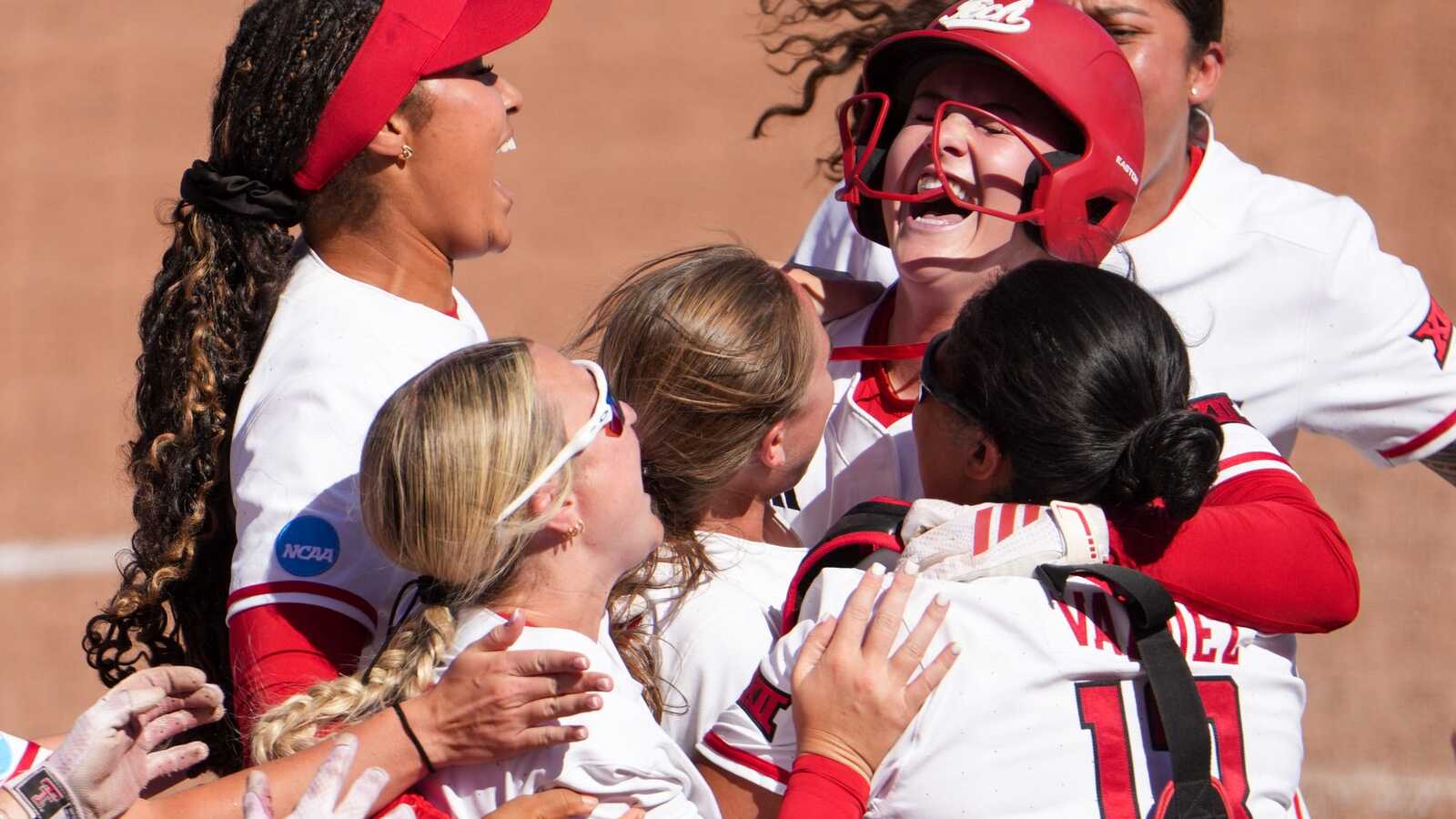 Texas Tech softball mounts epic eight-run comeback with one out remaining to stun Ole Miss in Lubbock Regional