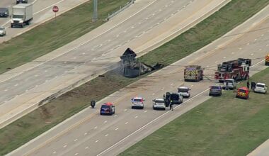 US 75 traffic halted in Collin County after semi‑truck crash, authorities say