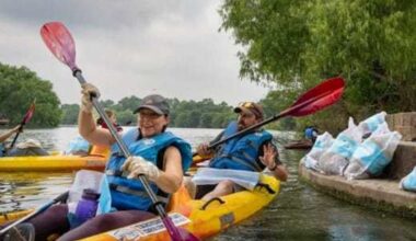 Texans target 34,000 pounds of trash w/ San Antonio cleanup