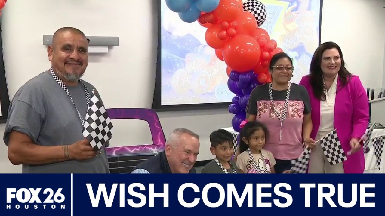 4-year-old's wish comes true