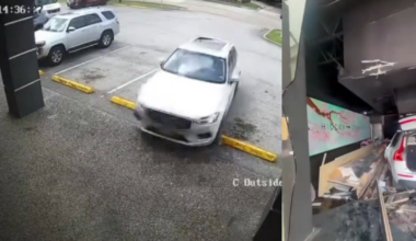 Video: Car crashes into Hidden Omakase in Houston