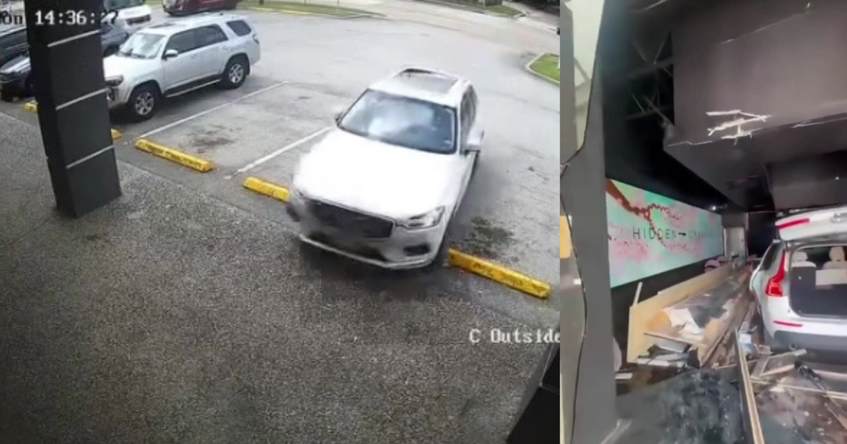 Video: Car crashes into Hidden Omakase in Houston