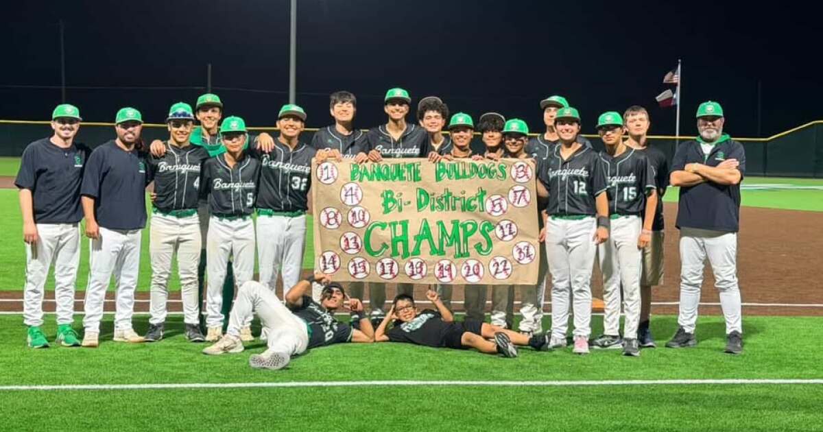 Coastal Bend baseball Area second round playoffs 2026