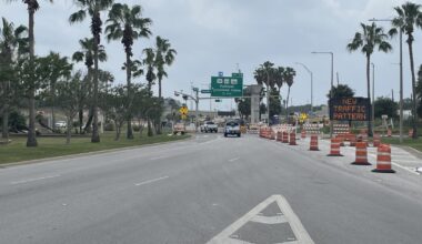 IH 37 northbound closing overnight Monday in Corpus Christi