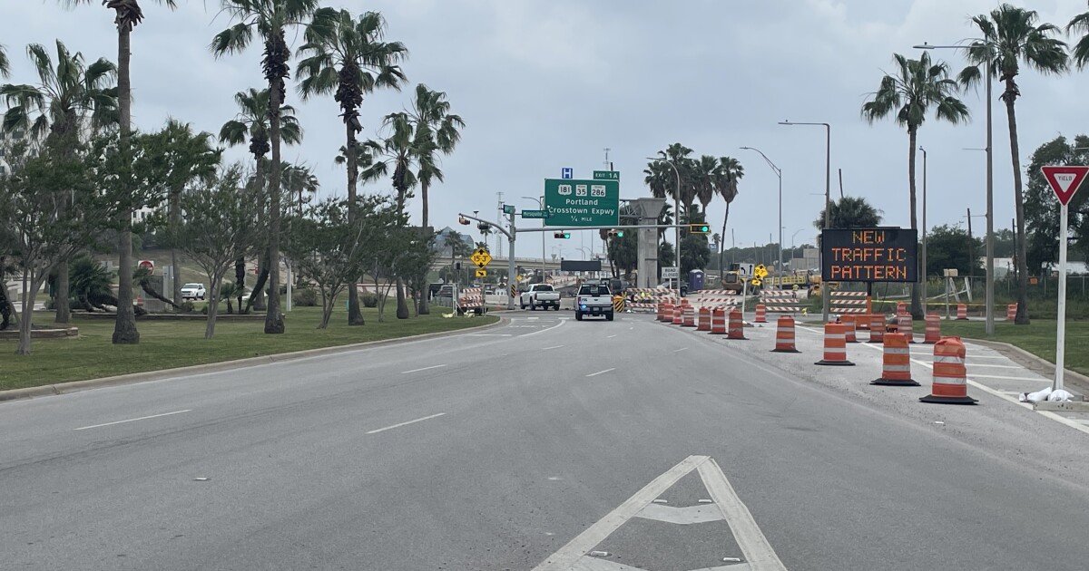 IH 37 northbound closing overnight Monday in Corpus Christi