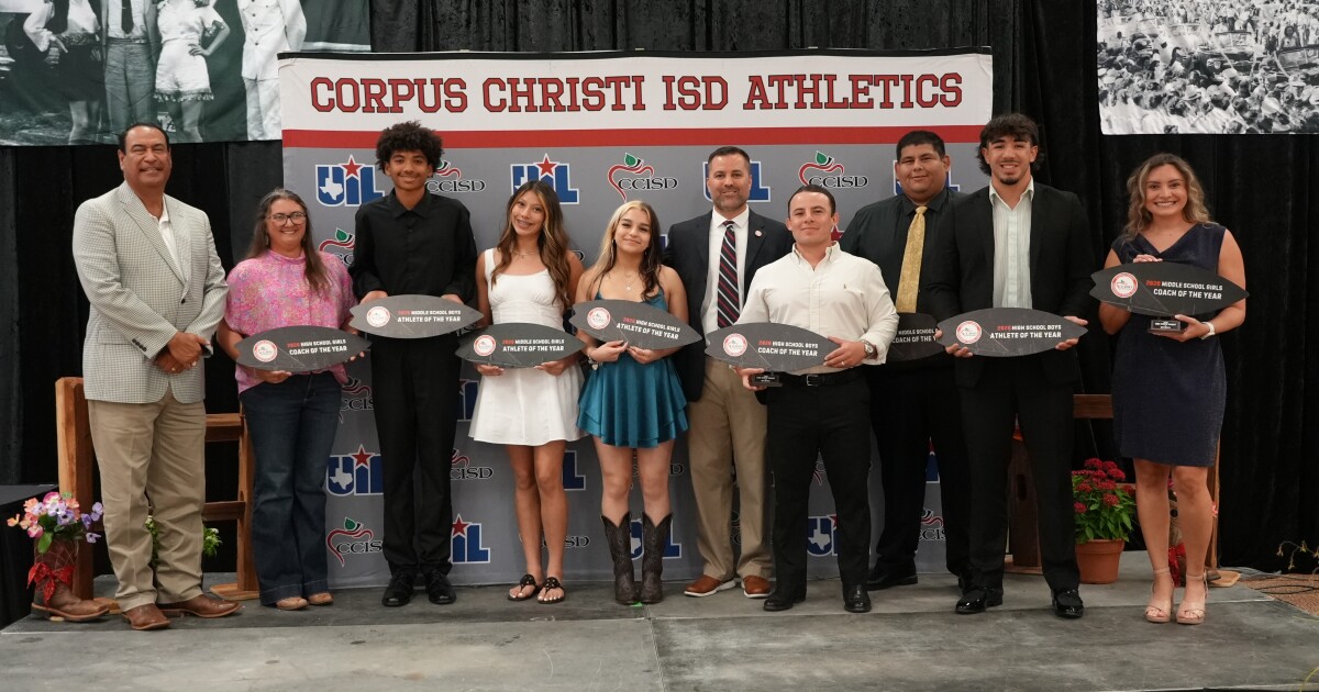 Corpus Christi ISD honors top athletes and coaches at inaugural sports awards