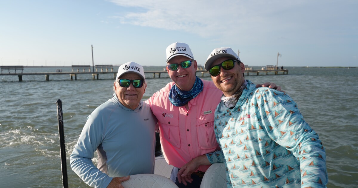 CCA Texas Star Tournament stocks tagged redfish in Corpus Christi Bay