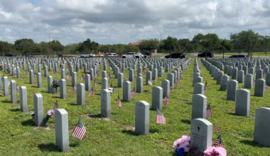 Remembering fallen heroes at Coastal Bend State Veterans Cemetery