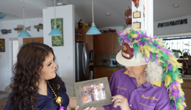 See how Louisiana natives are celebrating Fat Tuesday