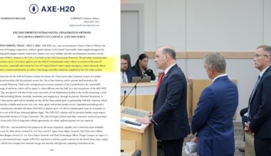 Corpus Christi reviews AXE H2O desalination proposal