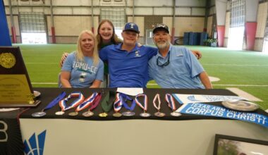 14 Flour Bluff seniors sign college sports commitments