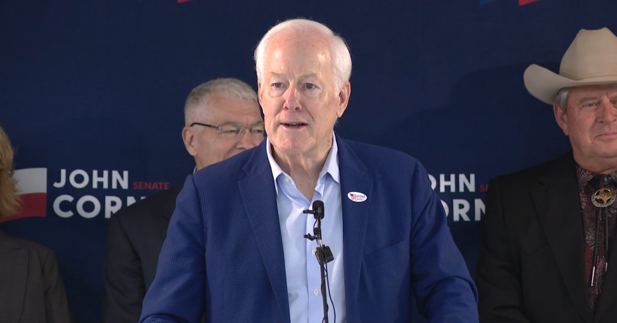 Cornyn's campaign stop brings federal water funding talk to Corpus Christi