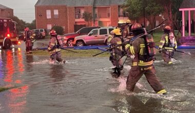 Storms, apartment fire stretch Corpus Christi fire crews