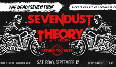 Sevendust, Theory of a Deadman headed to Corpus Christi in September