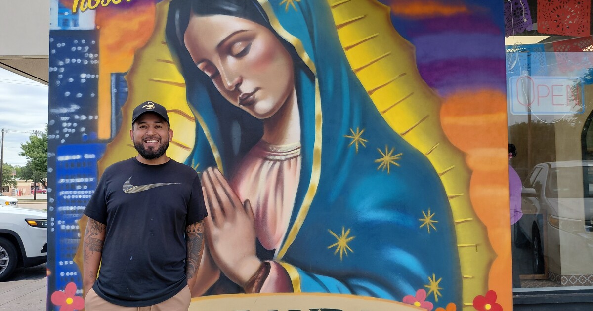 New Garland business may have to cover up Virgin of Guadalupe mural — weeks after it was painted