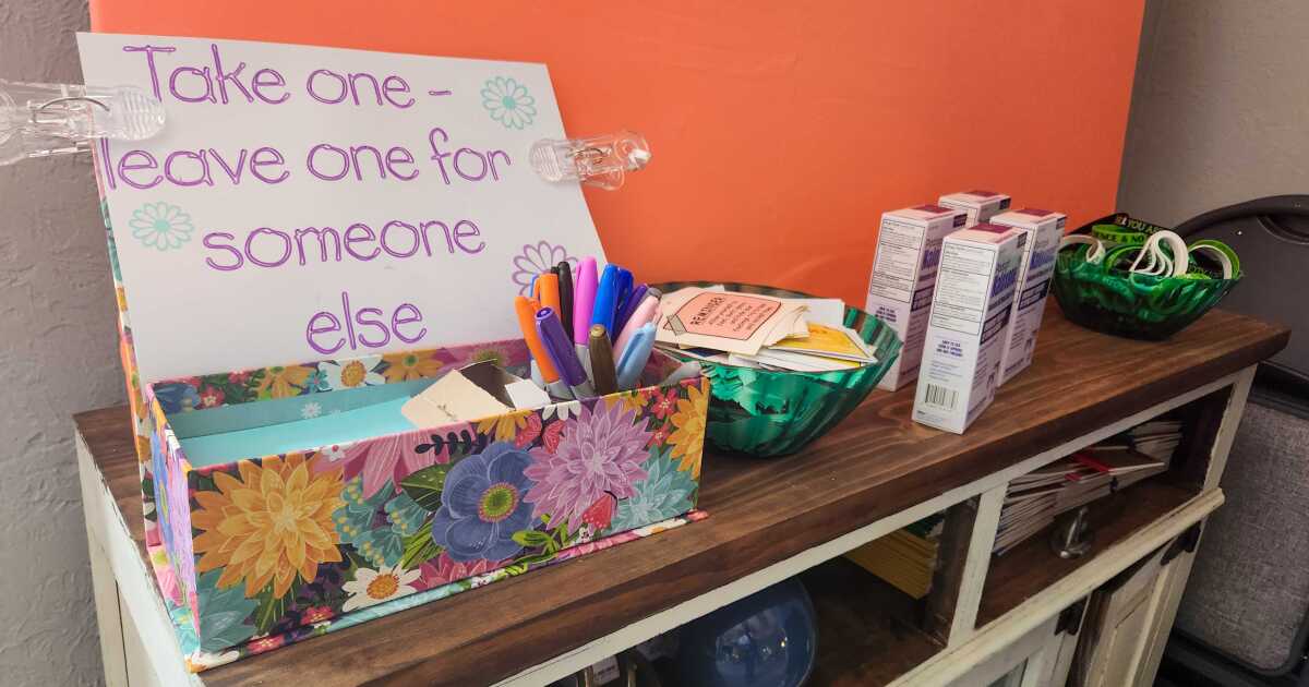 Room to Bloom: Counseling center’s Garland popup invites people to check out mental health resources
