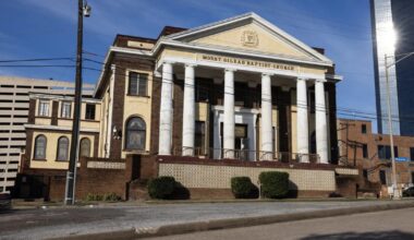 Historic Black Baptist church closes chapter with downtown service amid sale