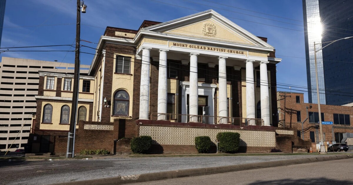 Historic Black Baptist church closes chapter with downtown service amid sale