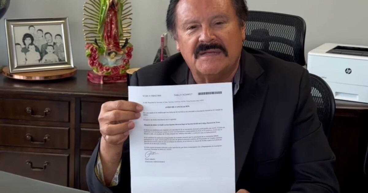 Voter roll maintenance 'killed' Domingo Garcia. A former system may have prevented it