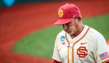 USC squanders late lead, falls to Texas State in NCAA regional opener