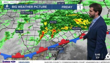 Scattered showers are back in the area, with a chance of strong storms for some!