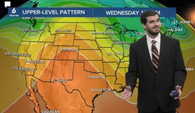 Warm for Wednesday with plenty of sunshine, rain chances return into next week