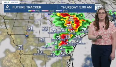 FLOOD WATCH: Storms, heavy rain continue across South Texas